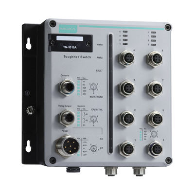 Управляемый коммутатор Ethernet - TN-5510 series - Moxa Europe - 12 портов / гигабит / с резервированием