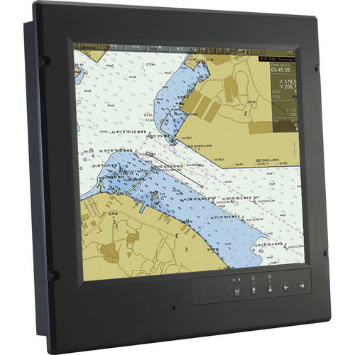 Монитор LCD - MD-119 series - Moxa Europe - промышленный / морской / 15"