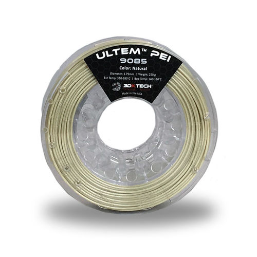 Филамент PEI для принтера 3D - Ultem™ 9085 - 3DXtech - 1,75 mm / 2,85 mm / белый