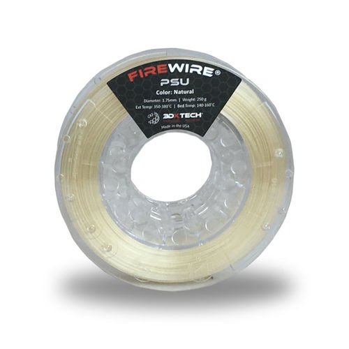 Филамент PSU для принтера 3D - Firewire® - 3DXtech - 1,75 mm / желтый / ударопрочный