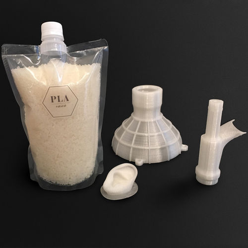 Гранулы для 3D-принтера PLA - Pollen - белая