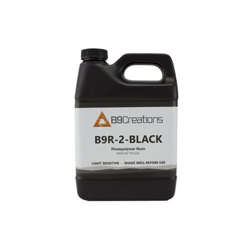 Черная смола для 3D-принтера - B9R-2-Black - B9Creations - из полимера