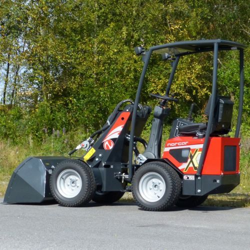 Погрузчик на колесах - 755xc - Norcar-BSB Ab Oy - шарнирный / компактный / для строительства