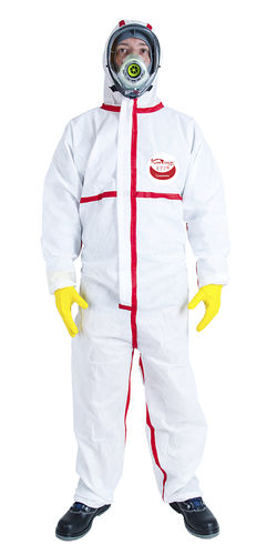 Рабочий рабочий костюм - WeeCover Max 1 WLC10X ®  - Weesafe - тип 5/6 / из sms ткани / для устранения асбеста