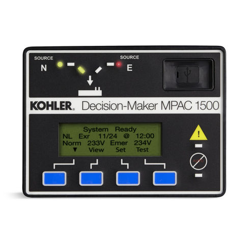 Цифровой контроллер для электрогенераторной установки - MPAC 1500  - KOHLER POWER SYSTEMS