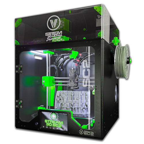 Принтер 3D FDM - STREAM 30 Ultra SC2  - Volumic - для пластмасс / для металла / дерево