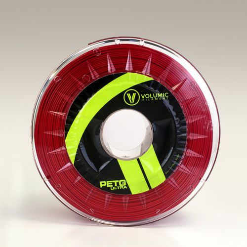 Филамент PETG для принтера 3D - PETV1132  - Volumic - 1,75 mm / 2,85 mm / красный