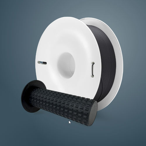 Гибкий филамент TPU - MattFlex 40D - Fiberlogy - для принтера 3D / 1,75 mm / черный
