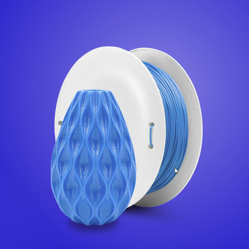 Филамент PLA для принтера 3D - FiberSmooth - Fiberlogy - 1,75 mm / черный / синий
