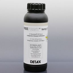 Смола для 3D-принтера из полимера - Freeprint® temp series - DETAX - бежевая / для стоматологии / медицинская