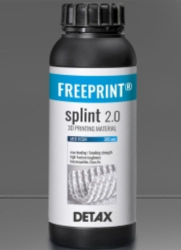 Смола для 3D-принтера для стоматологии - FREEPRINT® splint 2.0 385 - DETAX - медицинская