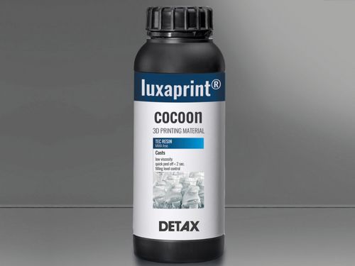 Смола для 3D-принтера для изготовления форм - luxaprint® cocoon - DETAX - для слуховых аппаратов