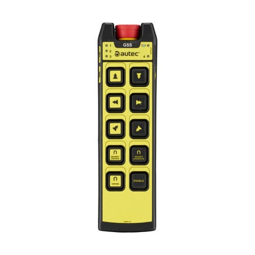 Пульт радиоуправления - T10B/T10C - Autec Safety Radio Remote Control - с кнопками / с конфигурируемыми кнопками / для транспортных средств