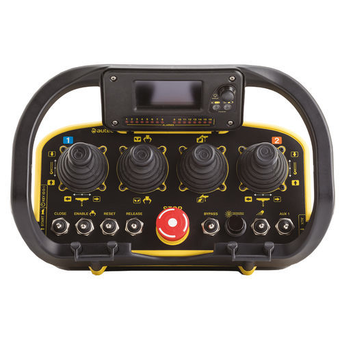 Пульт радиоуправления - AJM - Autec Safety Radio Remote Control - с джойстиком / с рычажным выключателем / с поворотным переключателем