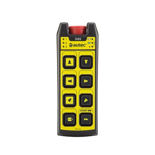 Пульт радиоуправления - A8/A8B - Autec Safety Radio Remote Control - с кнопками / с конфигурируемыми кнопками / для транспортных средств