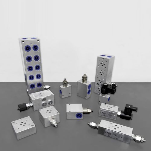 Коллектор алюминий - EUROFLUID HYDRAULIC SRL - многоканальный / для использования в гидравлике / модульный