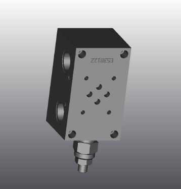 Блок гидравлического сверла 4 канала - ES3B12Z - EUROFLUID HYDRAULIC SRL - из чугуна / Cetop 3