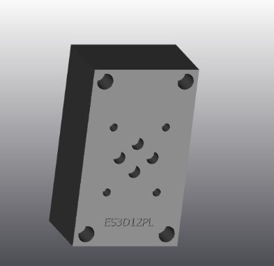 Гидравлическая установка 4 канала - ES3D12PL - EUROFLUID HYDRAULIC SRL - из чугуна / Cetop 3