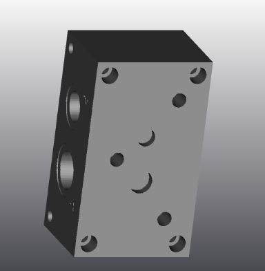 Многоканальный блок гидравлического сверла - EC3B3 - EUROFLUID HYDRAULIC SRL - из чугуна / Cetop 3