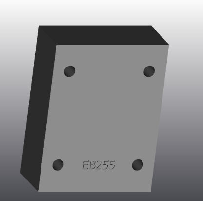 Опорная плита из чугуна - EB255 - EUROFLUID HYDRAULIC SRL - прямоугольная / Cetop 5 / гидравлическая