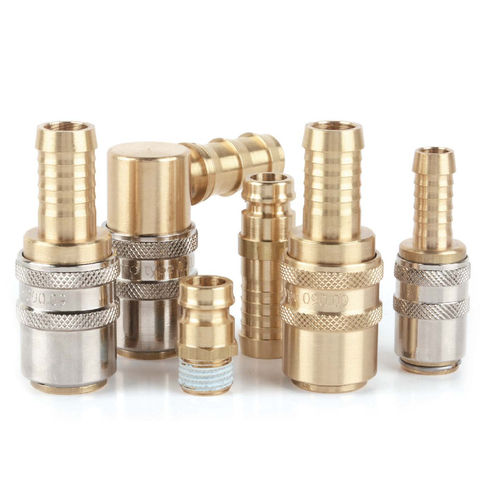 Гидравлический фитинг - 090 series - RTC Couplings GmbH - быстрый / рифленый / под углом 90°