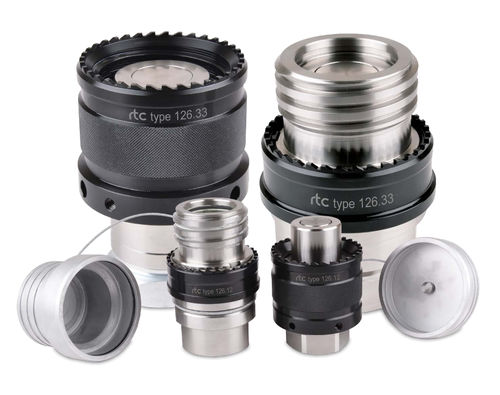 Гидравлический фитинг - 126 series - RTC Couplings GmbH - быстрый / из нитрильного каучука / из нержавеющей стали