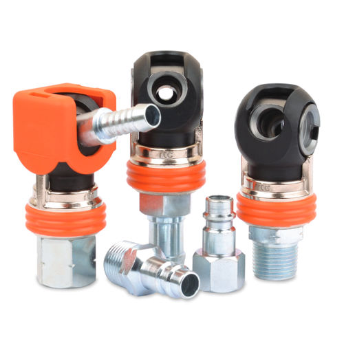 Пневматический фитинг - 463-C series - RTC Couplings GmbH - быстрый / нитриловый / из стали