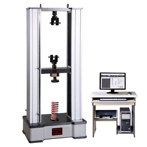 Испытательная машина для напряжения и сжатия - HST-TLS-D - Jinan Hensgrand Instrument Co.,Ltd - константы жесткости / с управлением от компьютера / автоматическая