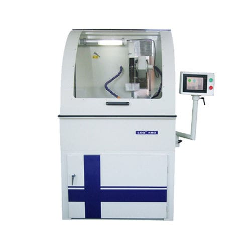 Станок для резки с ножом - LDQ-450 - Jinan Hensgrand Instrument Co.,Ltd - для металла / для пластиковых материалов / для кожи