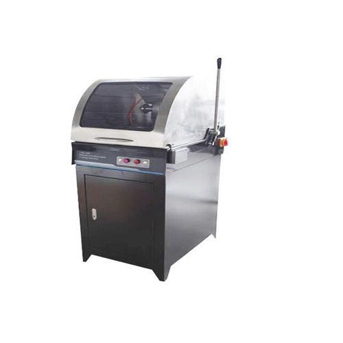 Станок для резки с ножом - LSQ-100 - Jinan Hensgrand Instrument Co.,Ltd - для металла / для пластиковых материалов / для тканей