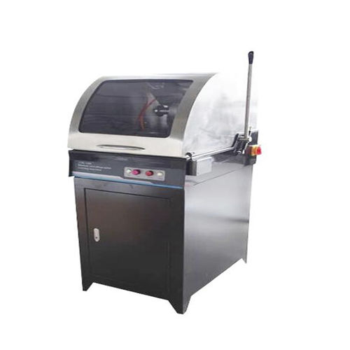 Станок для резки с ножом - LSQ-120 - Jinan Hensgrand Instrument Co.,Ltd - для металла / для пластиковых материалов / для композитов