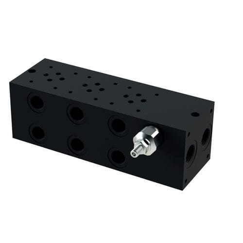 Многоканальный коллектор - BM-RV series - Oleoweb Srl - из алюминия / для клапана