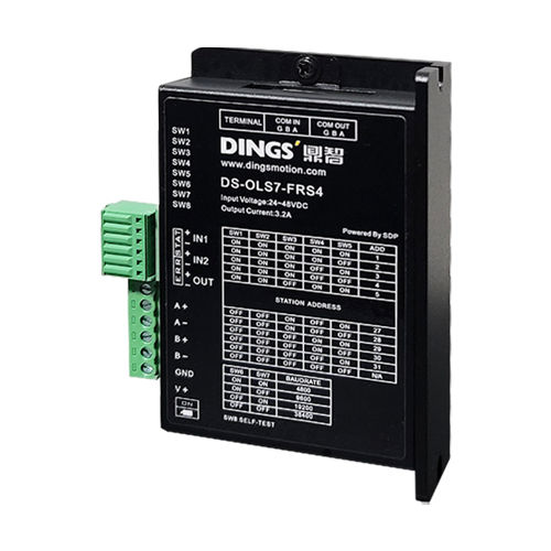 Микрошаговый контроллер двигателя - DS-OLS7-FRS4 - Jiangsu DINGS' Intelligent Control Technology Co., - DC / с открытым контуром / с интерфейсом RS-485