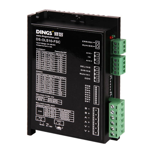 Микрошаговый контроллер скорости двигателя - DS-OLS10-FSC - Jiangsu DINGS' Intelligent Control Technology - DC / аналоговый / с открытым контуром