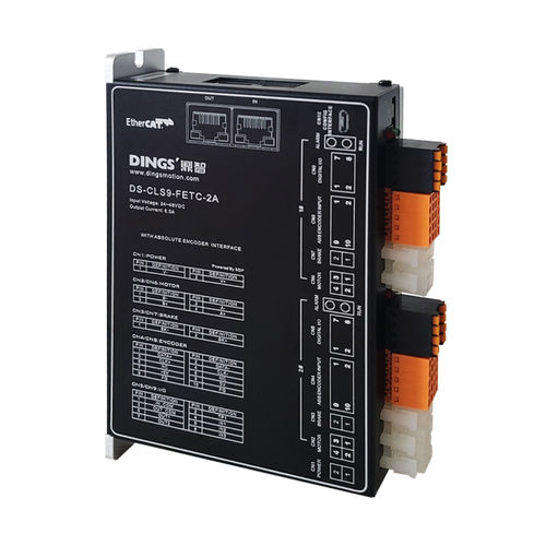 Шаговый контроллер двигателя - DS-CLS9-FETC-2A - Jiangsu DINGS' Intelligent Control Technology Co., - DC / с цифровыми входами / с закрытым контуром