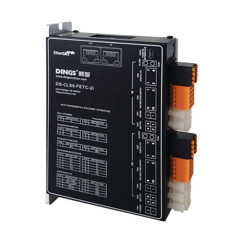 Шаговый контроллер двигателя - DS-CLS9-FETC-2I - Jiangsu DINGS' Intelligent Control Technology Co., - DC / с цифровыми входами / с закрытым контуром