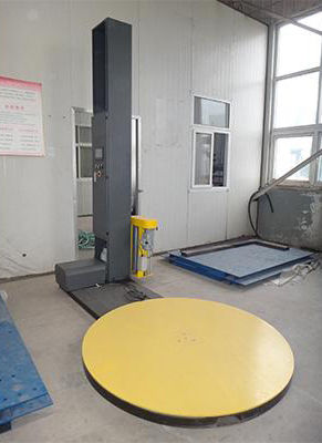 Паллетообмотчик с поворотным столом - Shenzhen J&D Drinking Water equipment Co Ltd - автоматический / для напитков / для продуктов питания