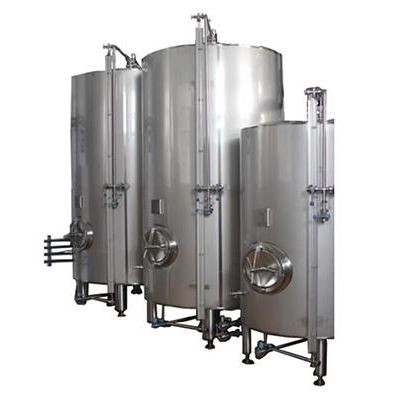 Резервуар ферментации - Shenzhen J&D Drinking Water equipment Co Ltd - для масла / для пива / цилиндрический