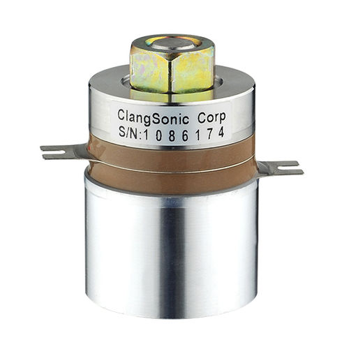 Пьезоэлектрический ультразвуковой преобразователь - CN8038-40HB P8 - Yuhuan Clangsonic Ultrasonic Co.,Ltd - с прямым контактом / высокочастотный / для очистного бака