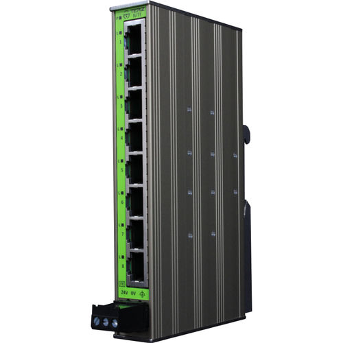 Неуправляемый коммутатор Ethernet - NITE-RS Series - TERZ Industrial Electronics GmbH - 8 портов / на DIN-рейке / RJ45