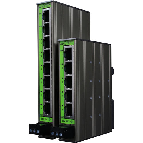Неуправляемый коммутатор Ethernet - NITE-RS series - TERZ Industrial Electronics GmbH - 8 портов / 5 портов / ProfiNet