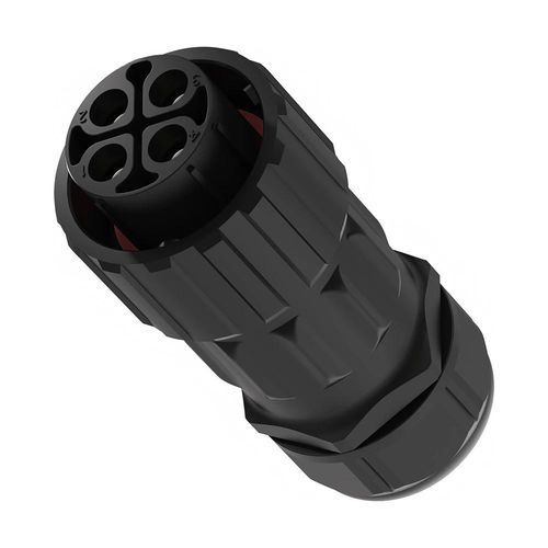 Соединитель для источника электропитания - Shenzhen Jnicon Technology Co., Ltd. - круглый / с байонетным замком / M40