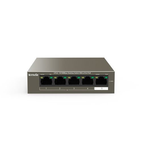 Управляемый коммутатор Ethernet - TEF1105P-4-63W - Shenzhen Tenda Technology Co.,Ltd. - 5 портов / для офиса / PoE