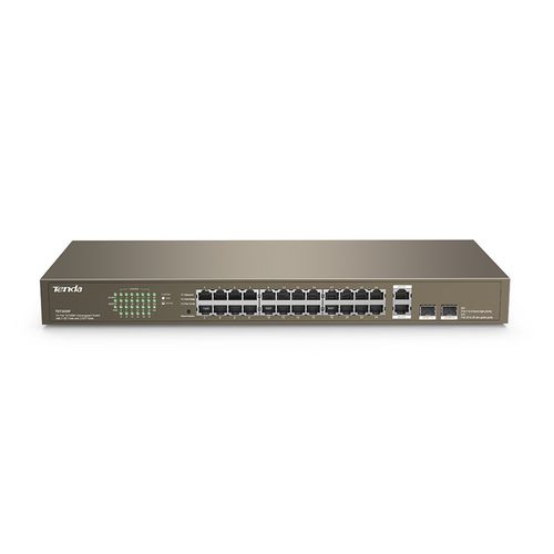 Управляемый коммутатор Ethernet - TEF1026F     - Shenzhen Tenda Technology Co.,Ltd. - 24 порта / гигабит / встроенный