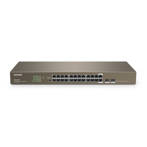 Неуправляемый коммутатор Ethernet - TEG1024F     - Shenzhen Tenda Technology Co.,Ltd. - 24 порта / гигабит / стандартный