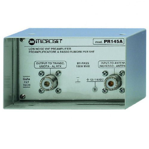 Предусилитель сигнала - PR 145A - Microset - аналоговый / пропускная способность
