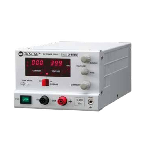Источник питания для монтажа в стол - LT 100S - Microset - AC/DC / с двумя выходами / регулируемый