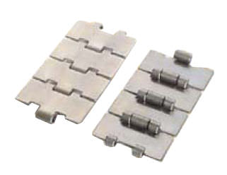 Конвейерная цепь из стали - SS815, SSC815, SS881T series - NGB - с планками