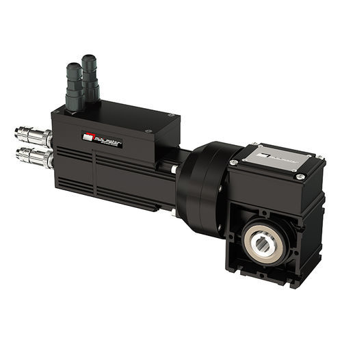 Сервомоторедуктор бесколлекторный двигатель DC - PCDBS-S3 - Mini Motor SPA - серводвигатель / червячный / ортогональный