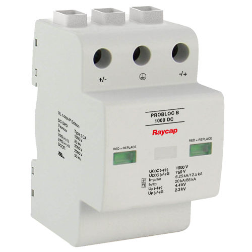 Молниеотвод тип 2 - ProBloc B 1000 DC - Raycap - тип 1 / типа 1CA / для электросети
